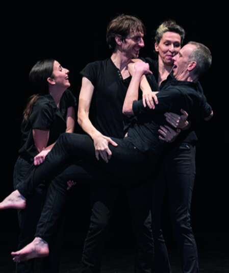 Affiche du spectacle Je badine avec l'amour