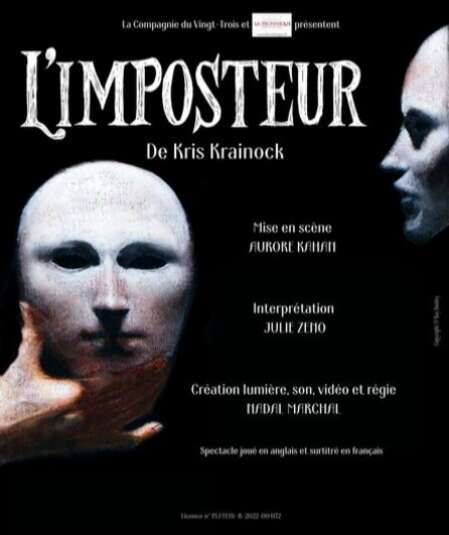 Affiche du spectacle L'Imposteur