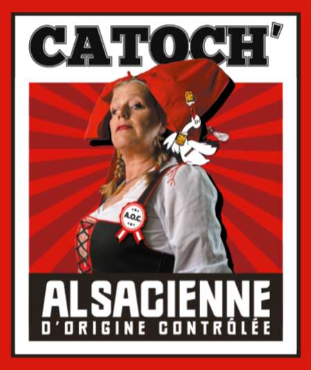Affiche du spectacle Alsacienne d'Origine Contrôlée (AOC)