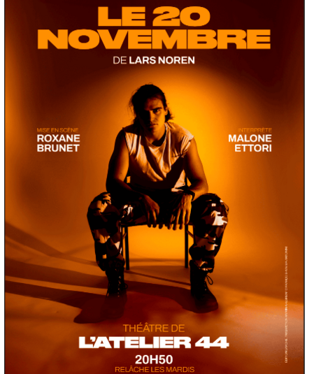 Affiche du spectacle Le 20 Novembre