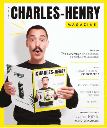 Affiche du spectacle Charles-Henry Magazine