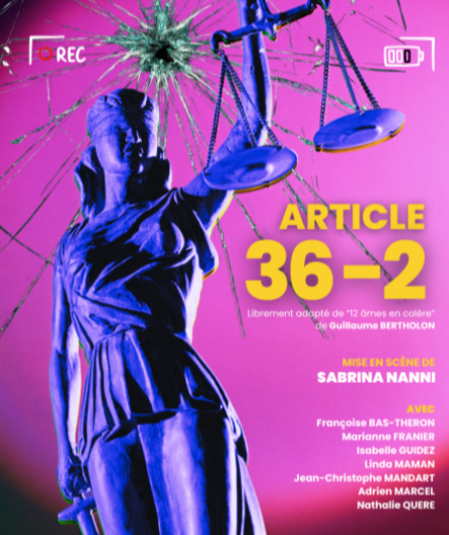 Affiche du spectacle Article 36-2