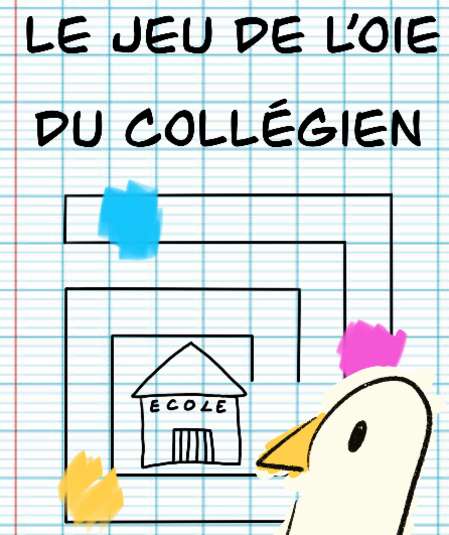 Affiche du spectacle Le Jeu de l'oie du collégien