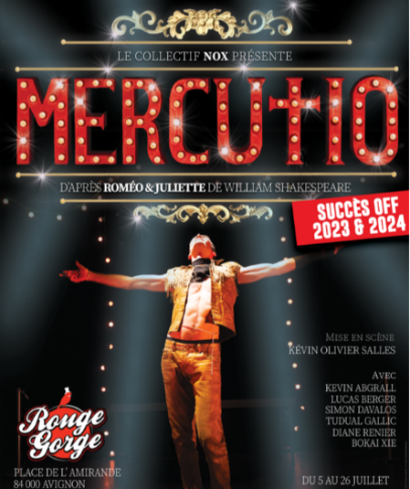 Affiche du spectacle Mercutio