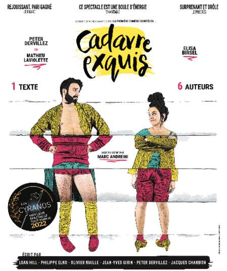 Affiche du spectacle Cadavre Exquis