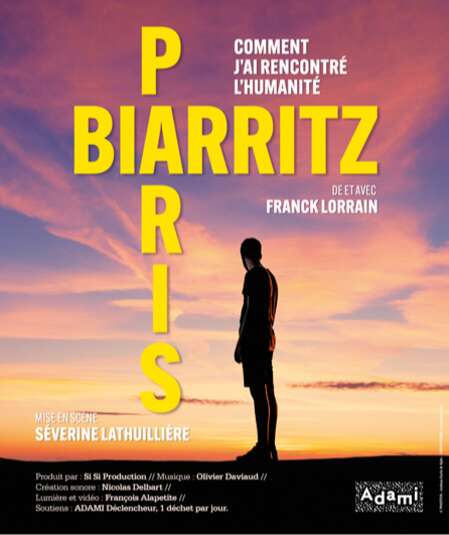 Affiche du spectacle Paris-Biarritz