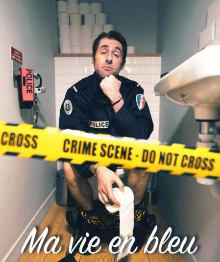 Affiche du spectacle Ma Vie en Bleu