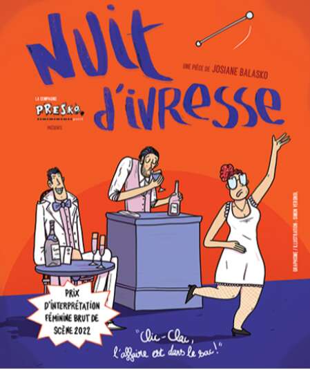 Affiche du spectacle Nuit d'ivresse