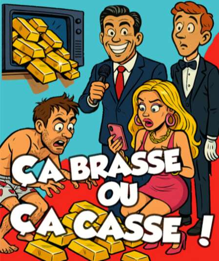 Affiche du spectacle ça brasse ou ça casse !