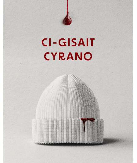Affiche du spectacle Ci-gisait Cyrano