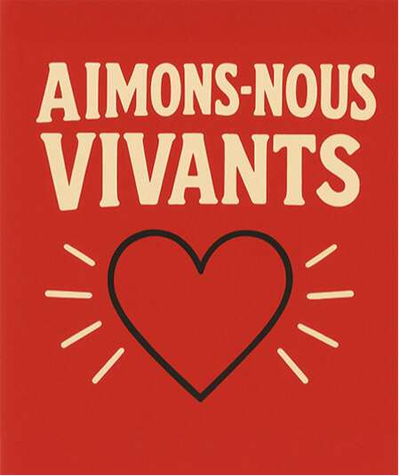 Affiche du spectacle Aimons-nous vivants