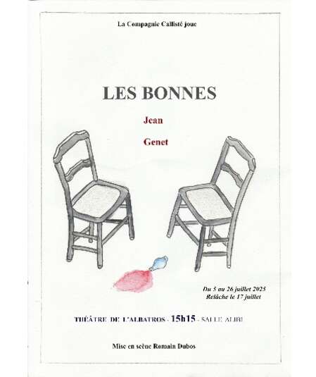 Affiche du spectacle Les Bonnes