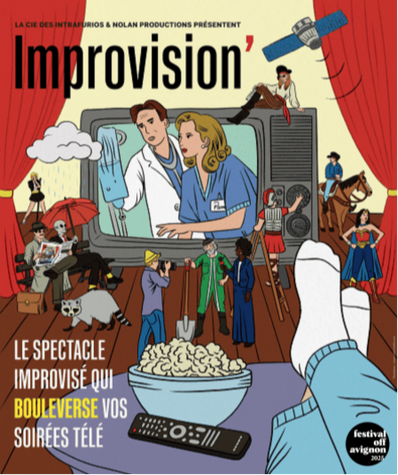 Affiche du spectacle IMPROVISION, demandez l'programme