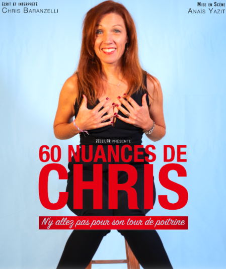 Affiche du spectacle 60 Nuances de Chris