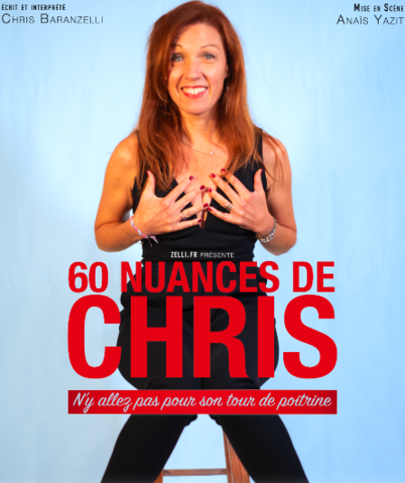 Affiche du spectacle 60 Nuances de Chris