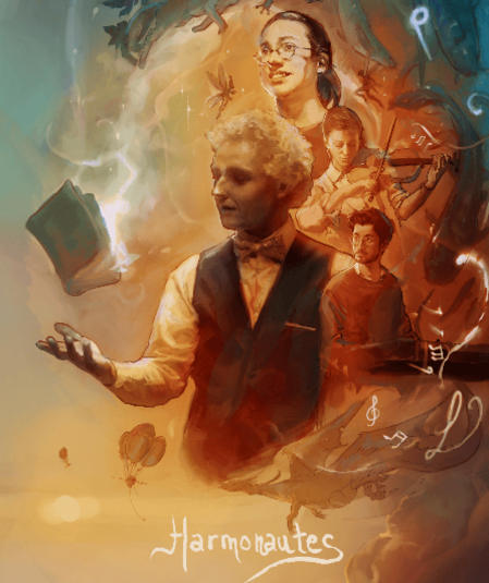 Affiche du spectacle Harmonautes