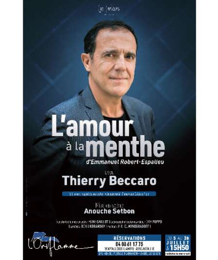 Affiche du spectacle L'amour à la menthe