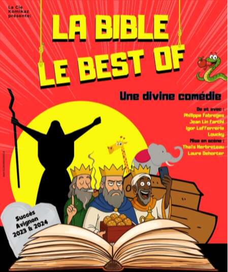 Affiche du spectacle La Bible le best of