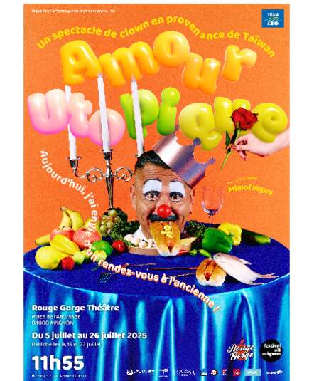 Affiche du spectacle Amour utopique