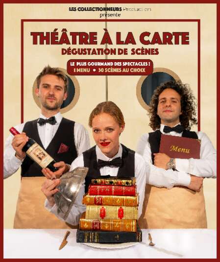 Affiche du spectacle Théâtre à la carte