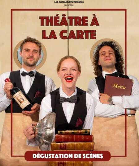 Affiche du spectacle Théâtre à la carte