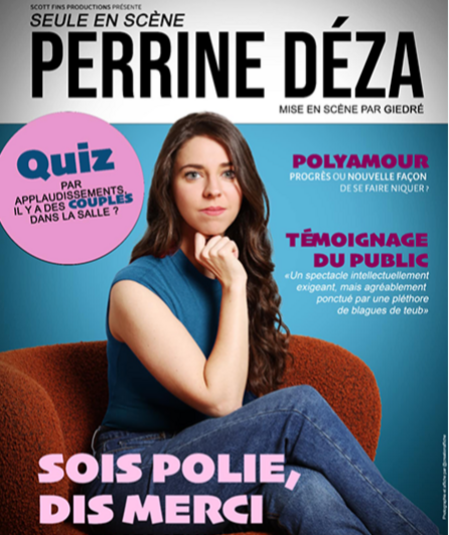 Affiche du spectacle Sois polie, dis merci