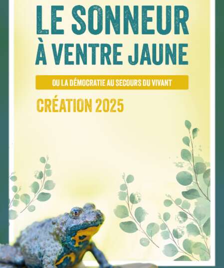 Affiche du spectacle Le sonneur à ventre jaune
