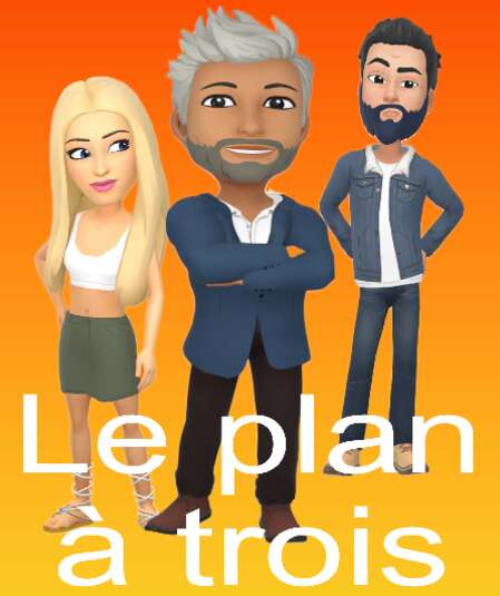 Affiche du spectacle Le plan à trois