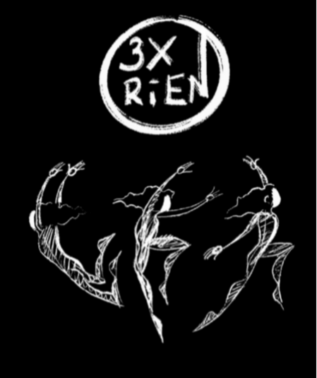 Affiche du spectacle 3x Rien