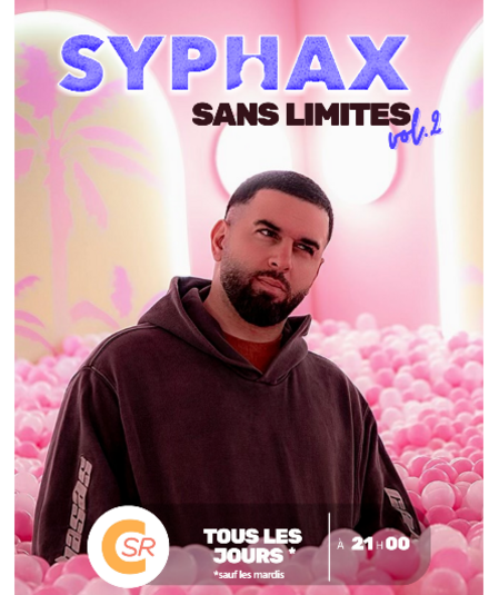 Affiche du spectacle Syphax Sans Limites