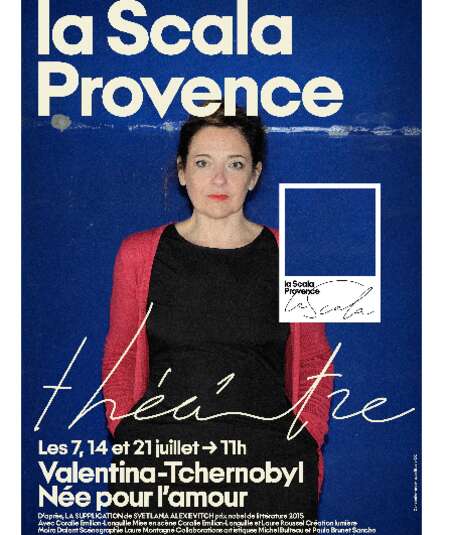 Affiche du spectacle VALENTINA-TCHERNOBYL, née pour l'amour