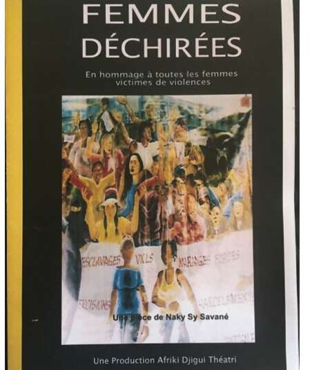 Affiche du spectacle Femmes déchirées