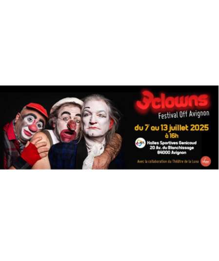 Affiche du spectacle 3clowns