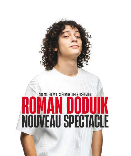 Affiche du spectacle Roman Doduik - Nouveau spectacle