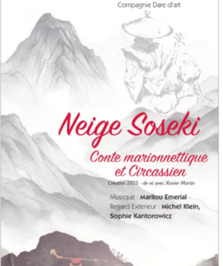 Affiche du spectacle Neige Soseki