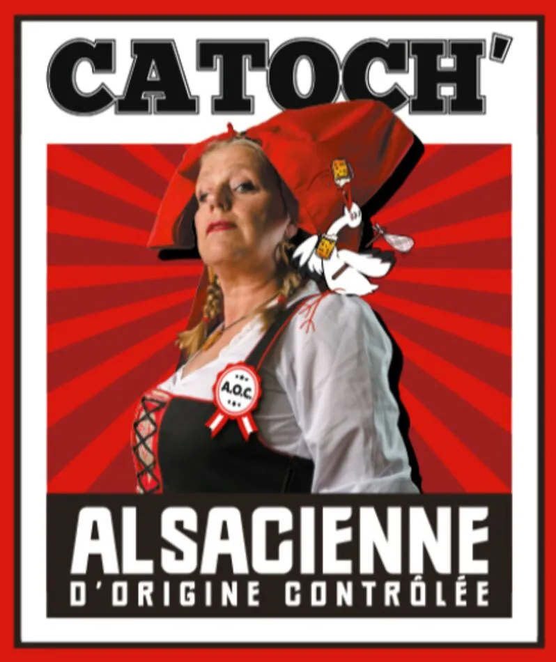 Affiche du spectacle Alsacienne d'Origine Contrôlée