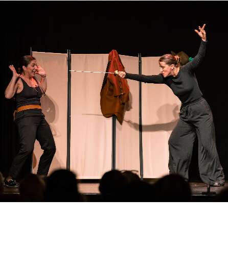 Affiche du spectacle Les Trois Mousquetaires...à 2!