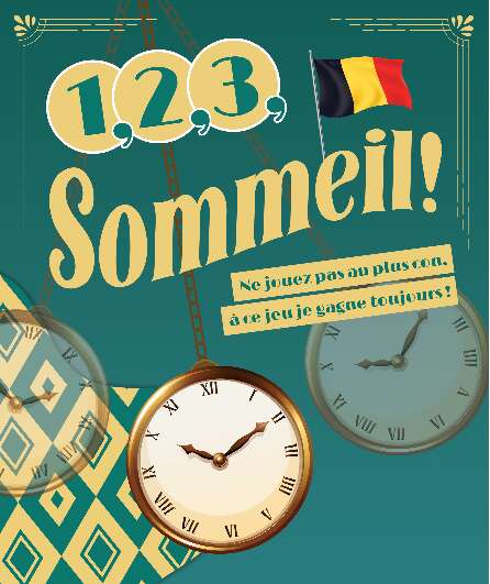 Affiche du spectacle 1, 2, 3, Sommeil !