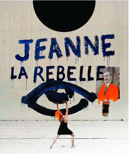 Affiche du spectacle Jeanne la rebelle