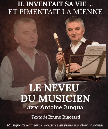 Affiche du spectacle Le Neveu du musicien