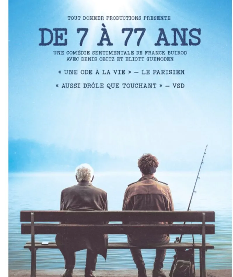 Affiche du spectacle De 7 à 77 ans