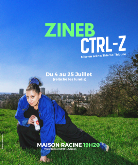Affiche du spectacle ctrl-z