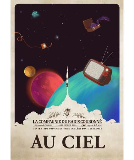 Affiche du spectacle Au ciel