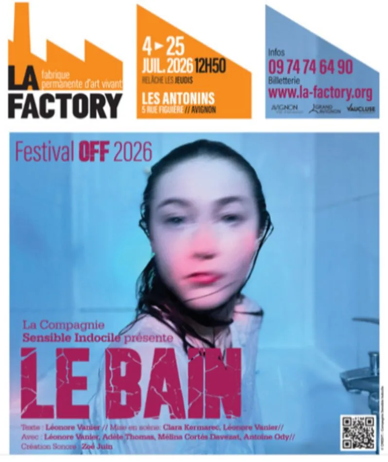 Affiche du spectacle Le bain
