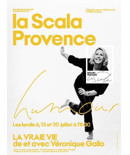 Affiche du spectacle La vraie vie