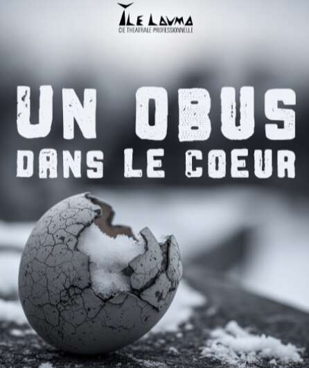Affiche du spectacle Un obus dans le coeur