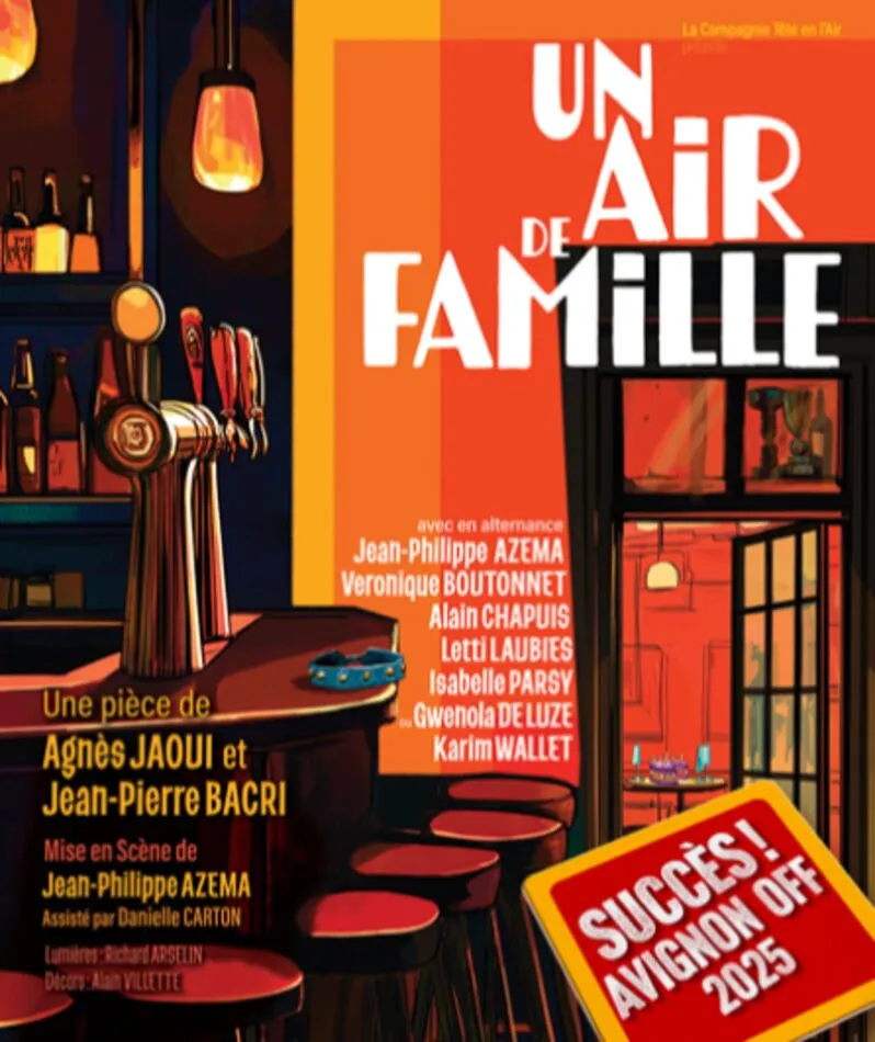 Affiche du spectacle Un air de famille