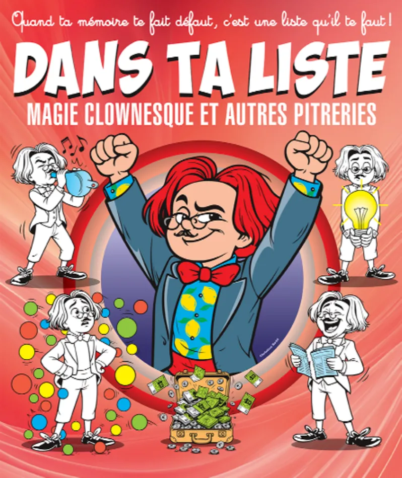 Affiche du spectacle Dans ta liste
