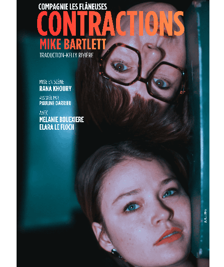 Affiche du spectacle Contractions