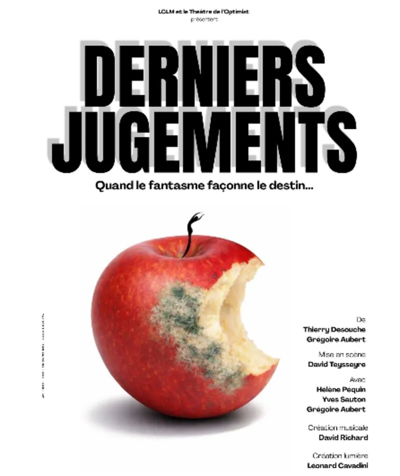 Affiche du spectacle Derniers jugements